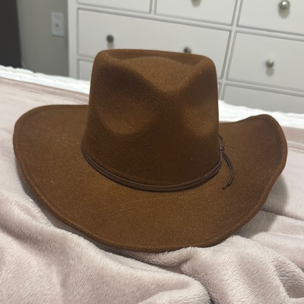 Frye Brown Western Cowboy Hat